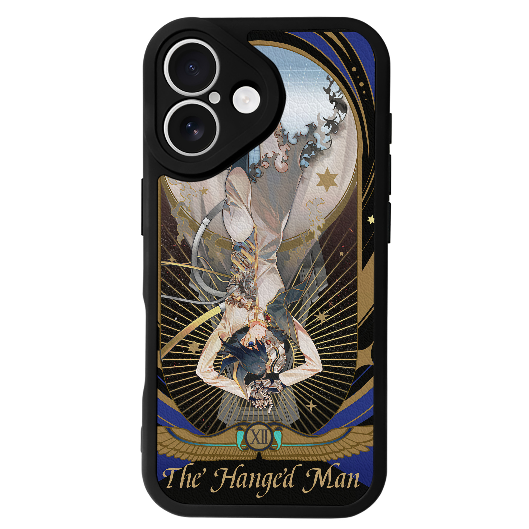 （画像用） 遊☆戯☆王 Yu-Gi-Oh! 【iPhone 16シリーズ対応】シリコンスマホケース（レザー調） 材質：シリコン